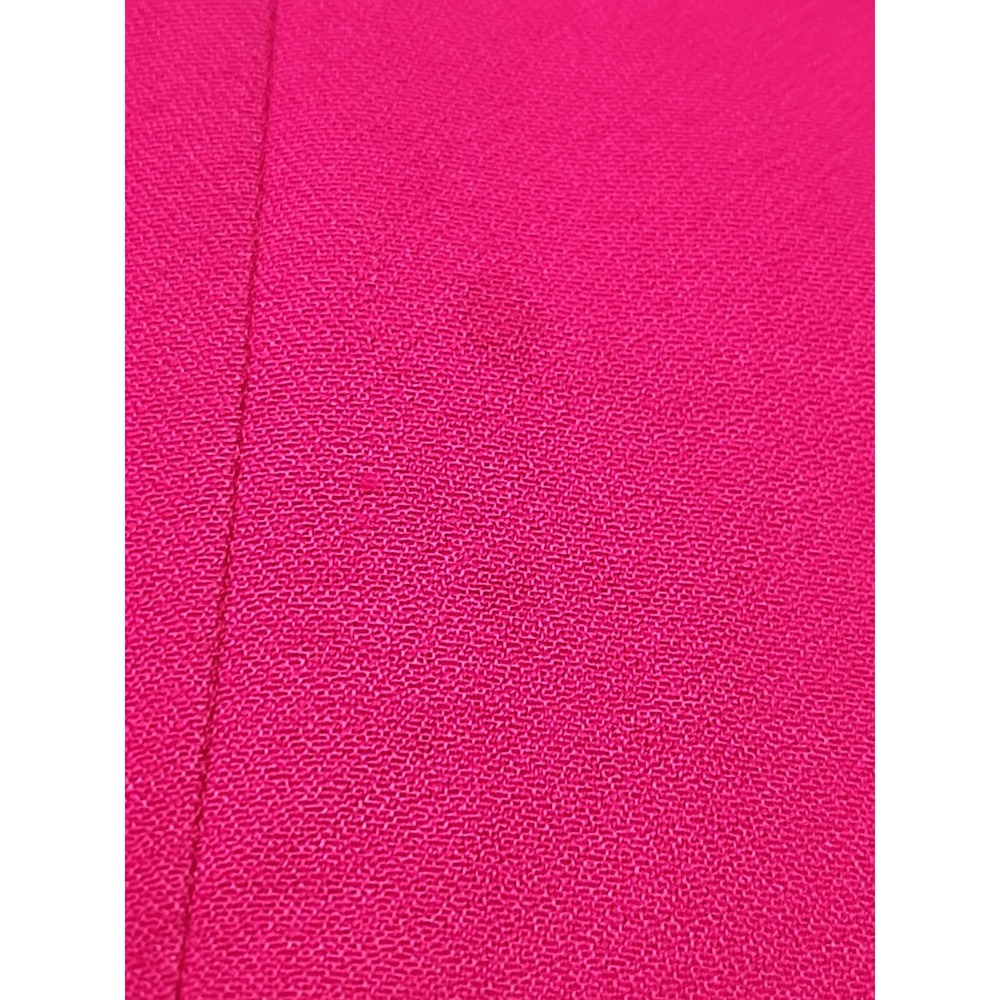 Vintage Scarlett Size 9/10Fusica PINK  Sleeveless Midi Dress Neck Cutout Barbie - Picture 9 of 9